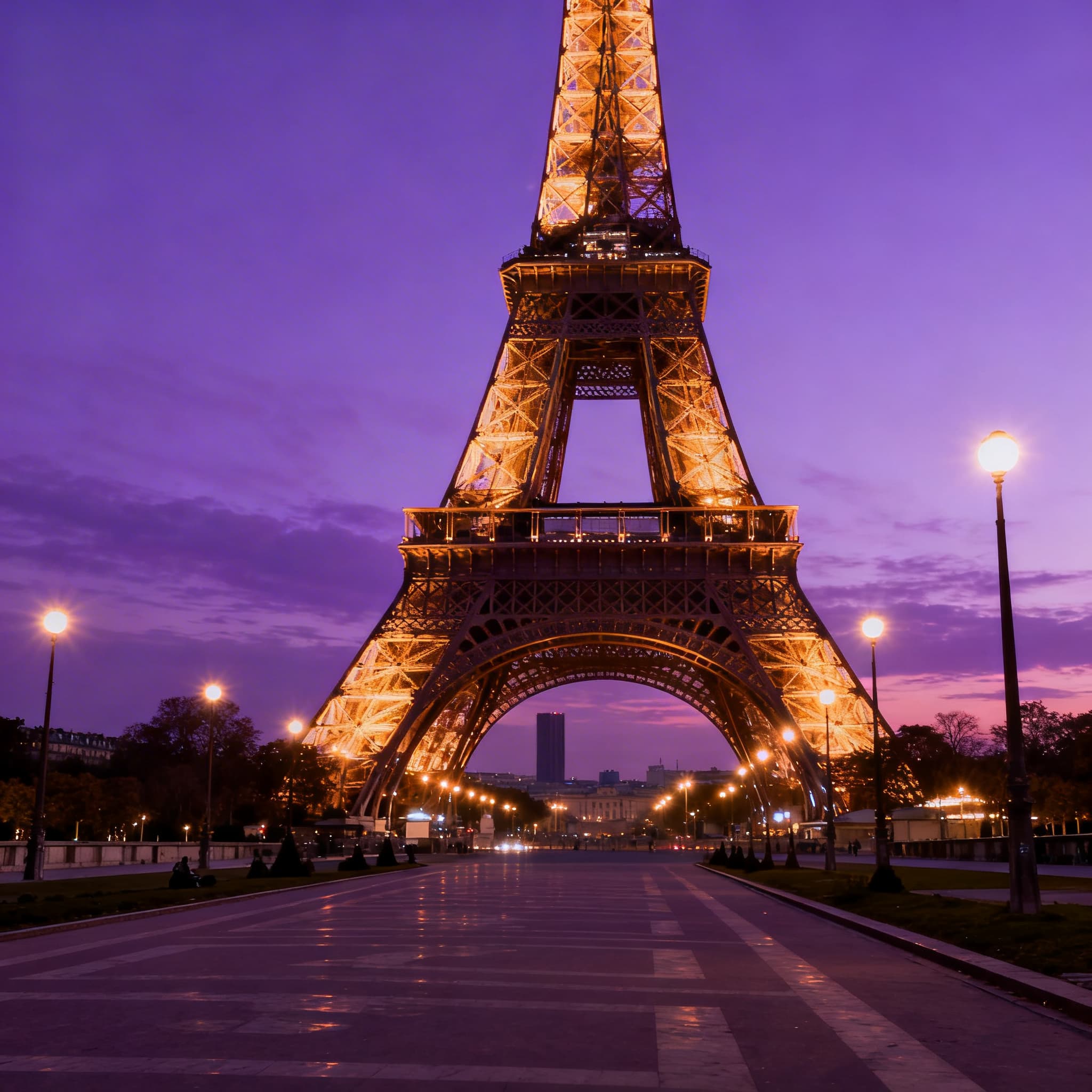 Paris at night